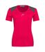 T-shirt Club Tech Femme Rose Head-1