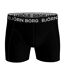 5 Pack Mens Designer Band Cotton Boxer Shorts-2