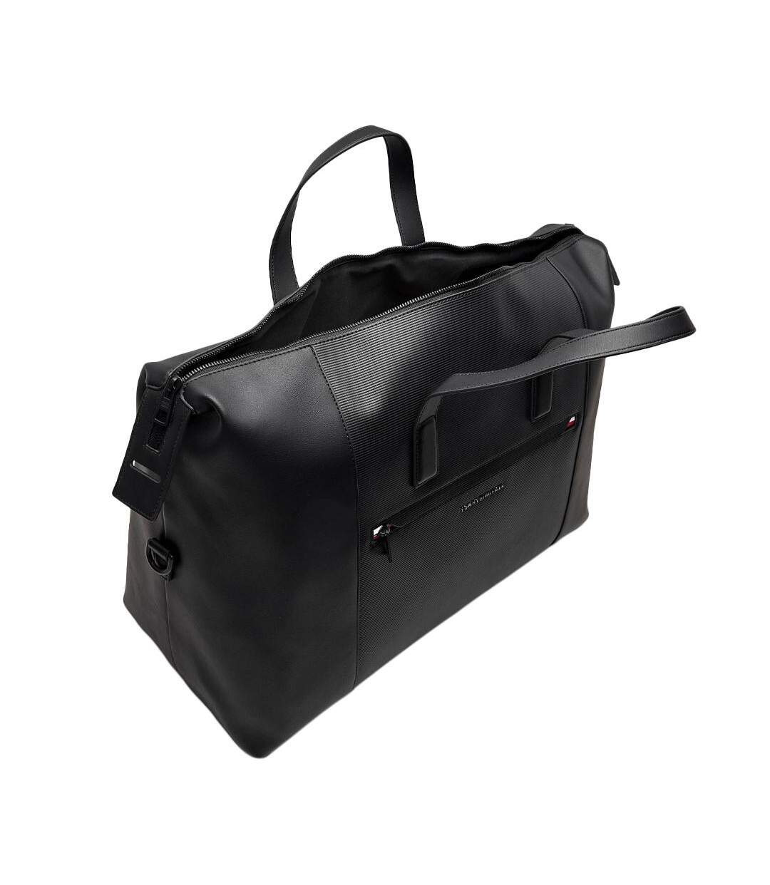 Sac de voyage noir homme tommy hilfiger corp duffle-2