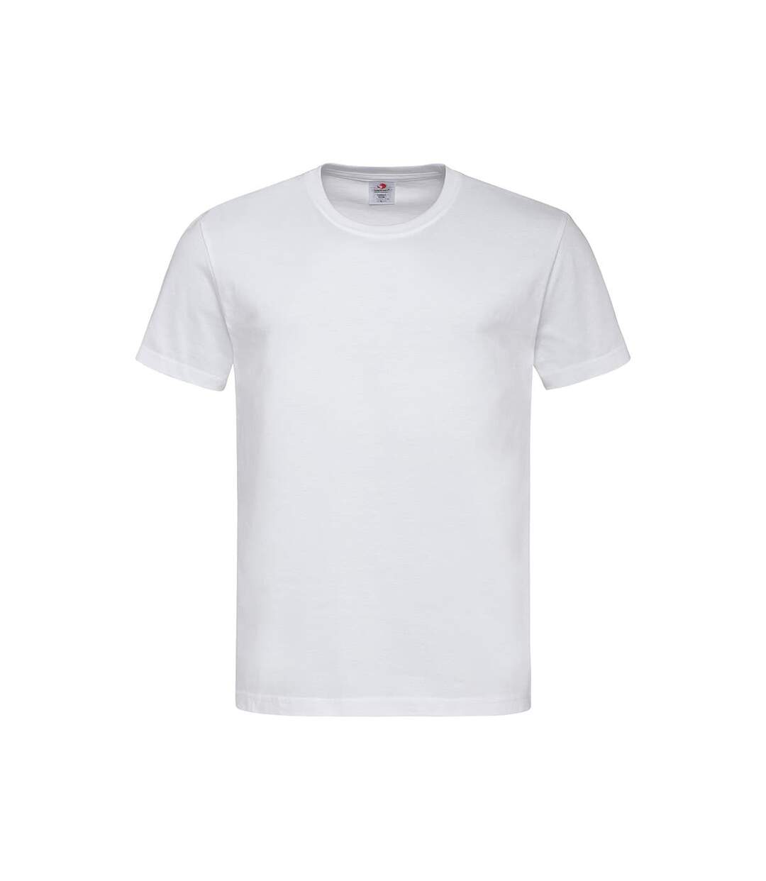 Mens Comfort Tee White Stedman-2