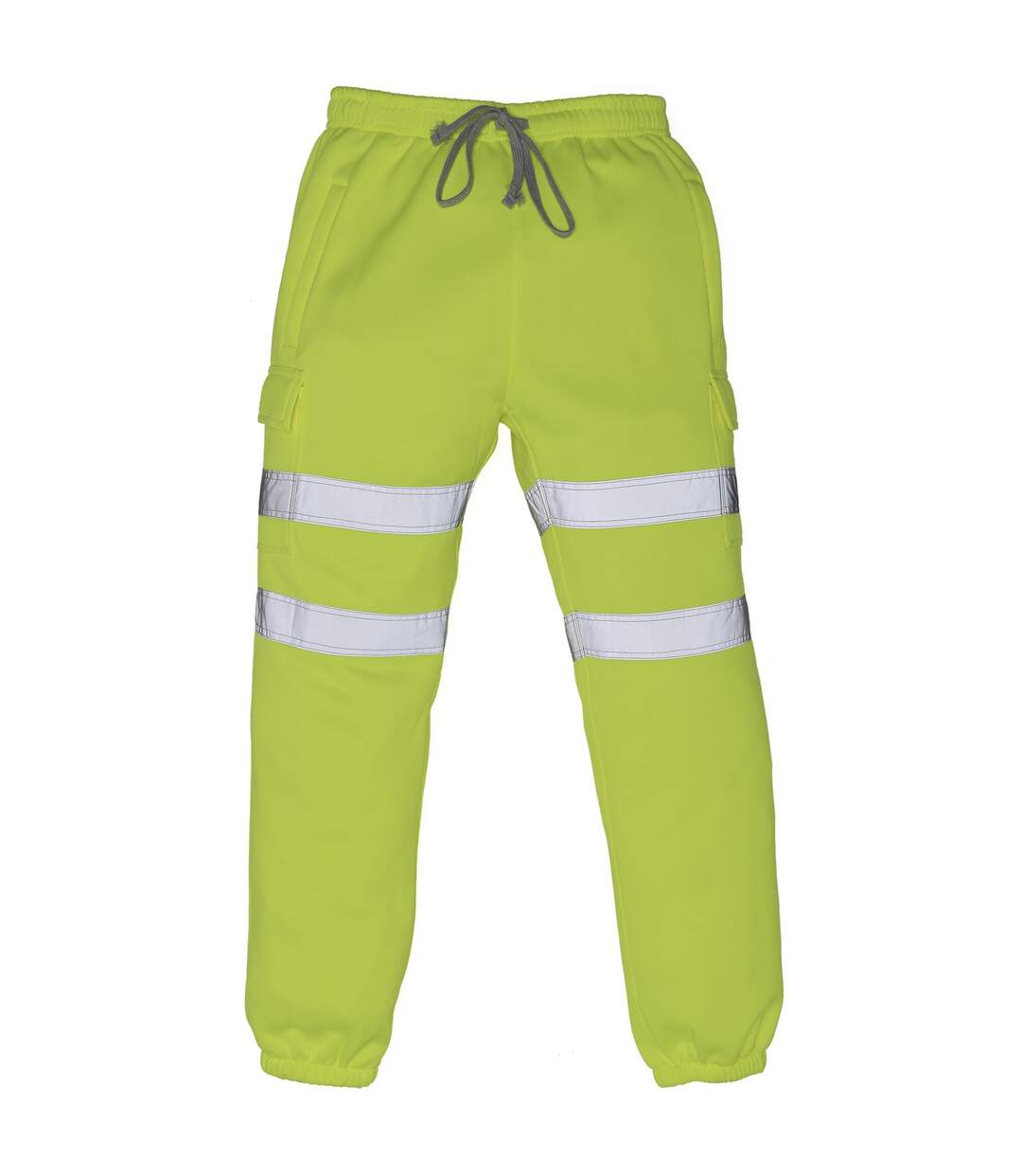 Pantalon de sport haute visibilité homme jaune Yoko-1