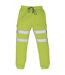 Yoko Mens Hi Visibility Reflective Work Sweatpants (Yellow) - UTRW5257