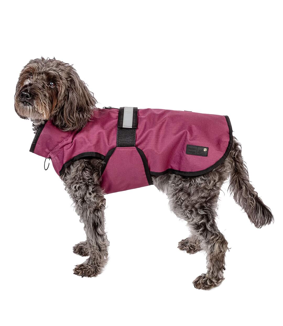 Dog coat xl-57cm plum Danish Design-1