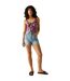Maillot De Bain 1 Pièce Orla Kiely Femme Rose Regatta-1