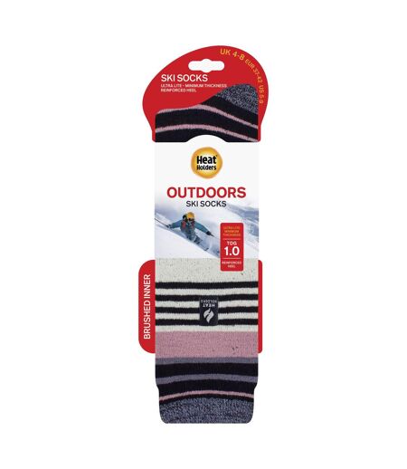 Chaussettes de ski d'hiver thermiques fines Ultra Lite pour femme