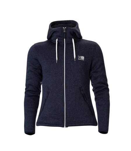 Veste À Capuche Motif/style Orbite Femme Bleu Marine Karrimor