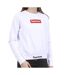 Sweat Blanc Femme Supreme Grip Emma - S