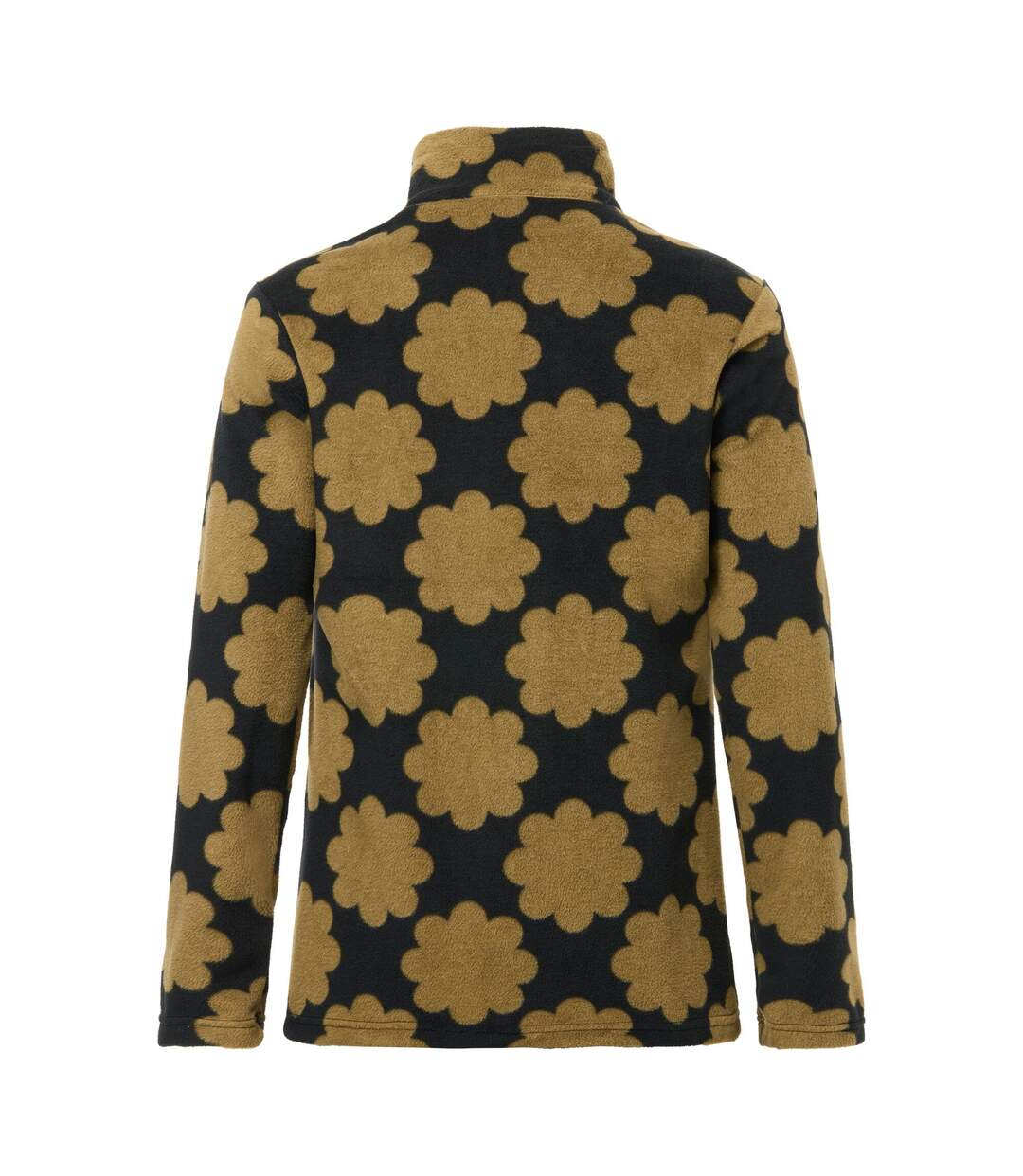 Womens/ladies Orla Kiely Sun Daisy Half Zip Fleece Olive Regatta-3