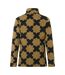 Womens/ladies Orla Kiely Sun Daisy Half Zip Fleece Olive Regatta-3