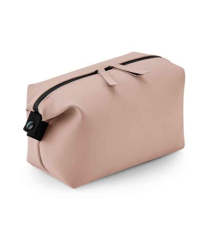 Bagbase Matte PU Toiletry Bag (Nude Pink) (One Size) - UTPC5281