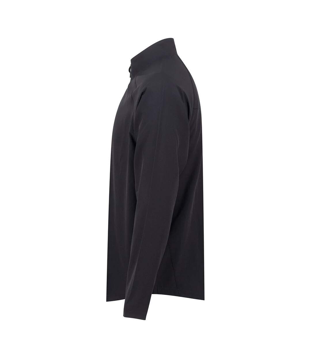 Unisex Adult Technical Quarter Zip Track Top Black Tombo-3