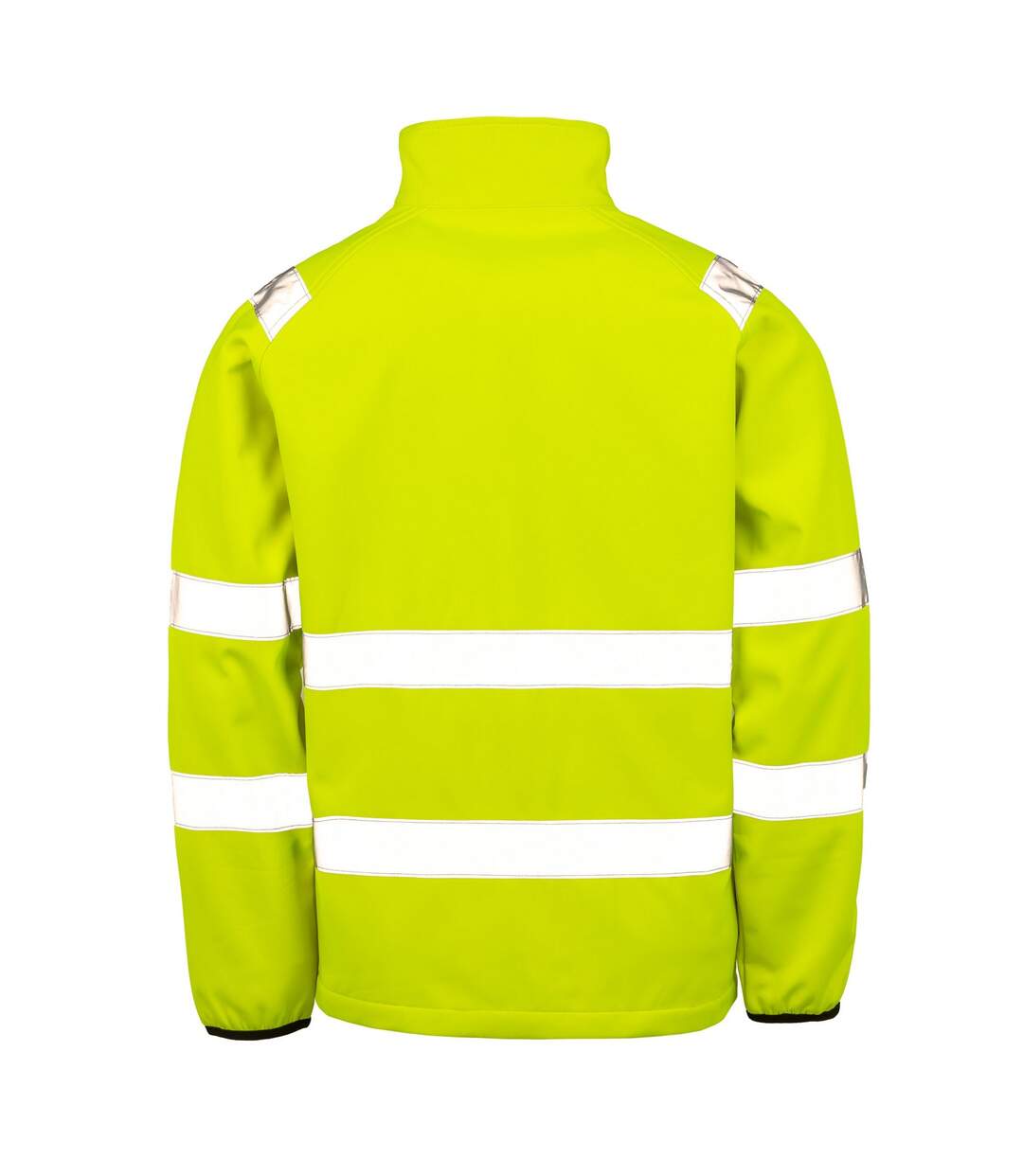 Result Veste soft shell recyclée double couche unisexe pour adultes (Jaune fluo) - UTRW9889-2