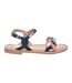 Sandale Plate Cuir Enfant Les Tropeziennes Bonbon-4