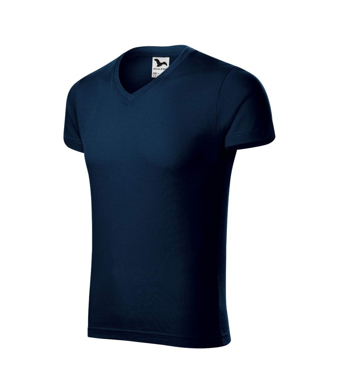 T-shirt Homme Bleu Marine Foncé Malfini-3