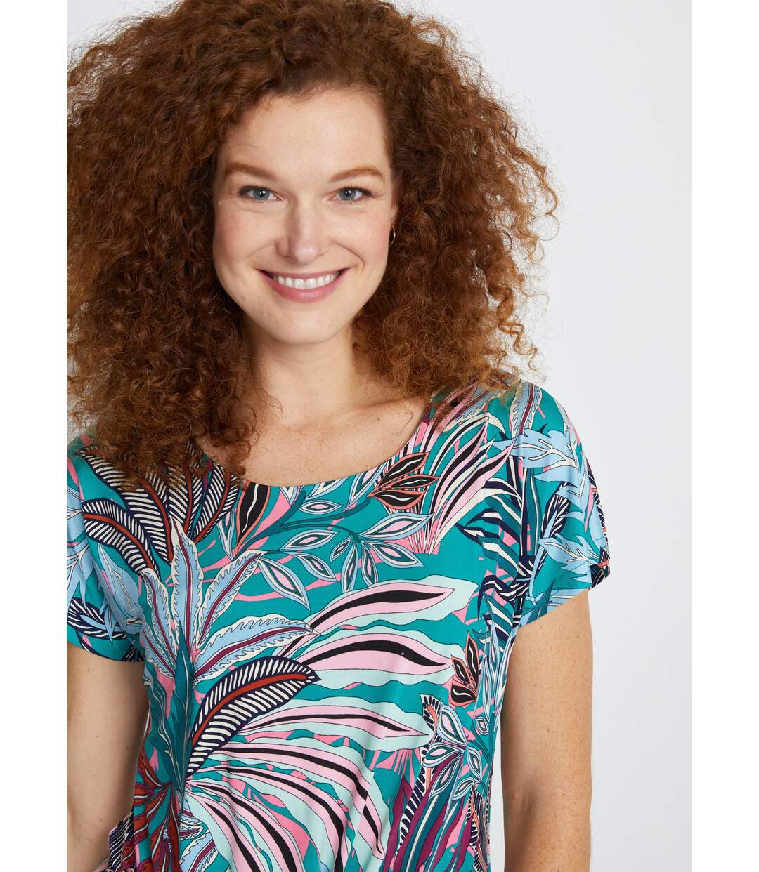 Tee-shirt manches kimono effet blousant-5
