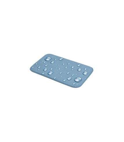 Tapis de Bain Microfibre Bubble 45x75cm Bleu