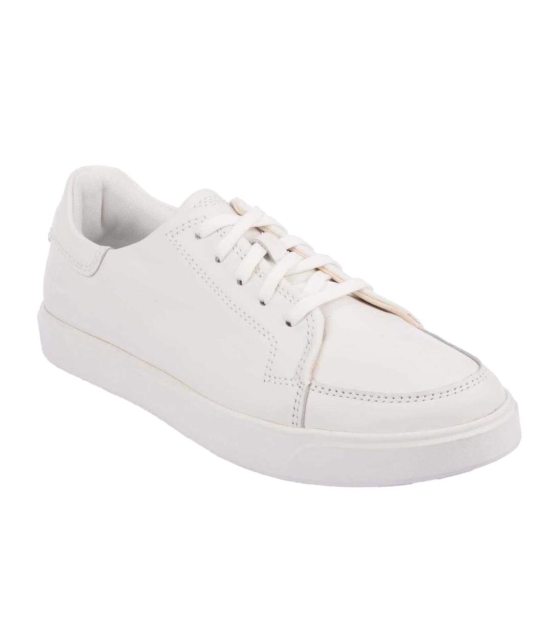 Mens Emerson Street Leather Trainers White Timberland-1