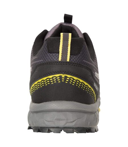 Mens Enhance Trail Waterproof Running Trainers Grey Mountain Warehouse