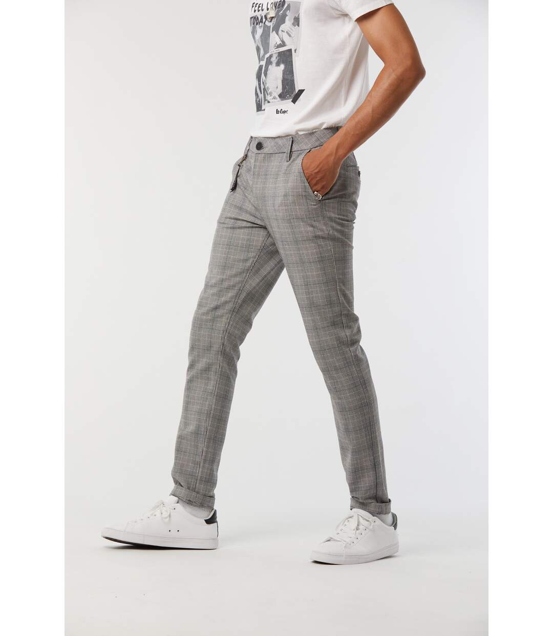 Pantalon polyester slim NEILS