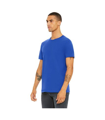 Canvas t-shirt jersey hommes bleu roi Bella + Canvas