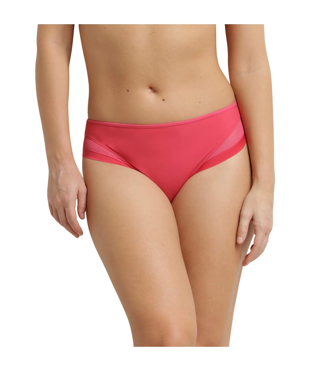 Culotte en microfibre et tulle Generous Essentiel-1