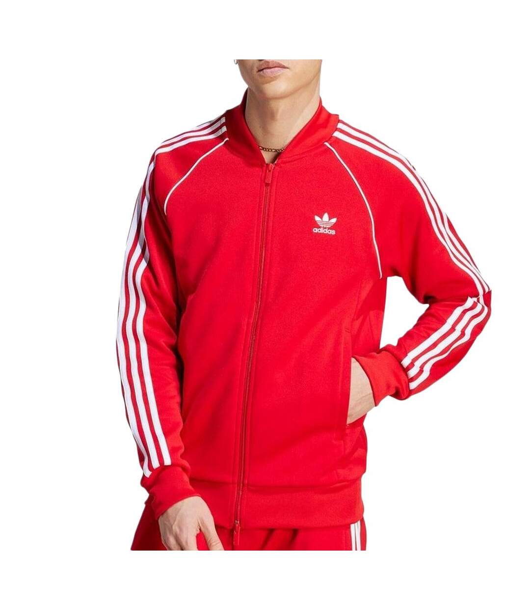 Veste rouge adidas sst tt [6979ecce09cc7]-1