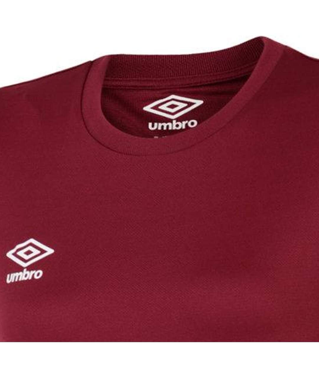 Womens/ladies club jersey new claret Umbro-3