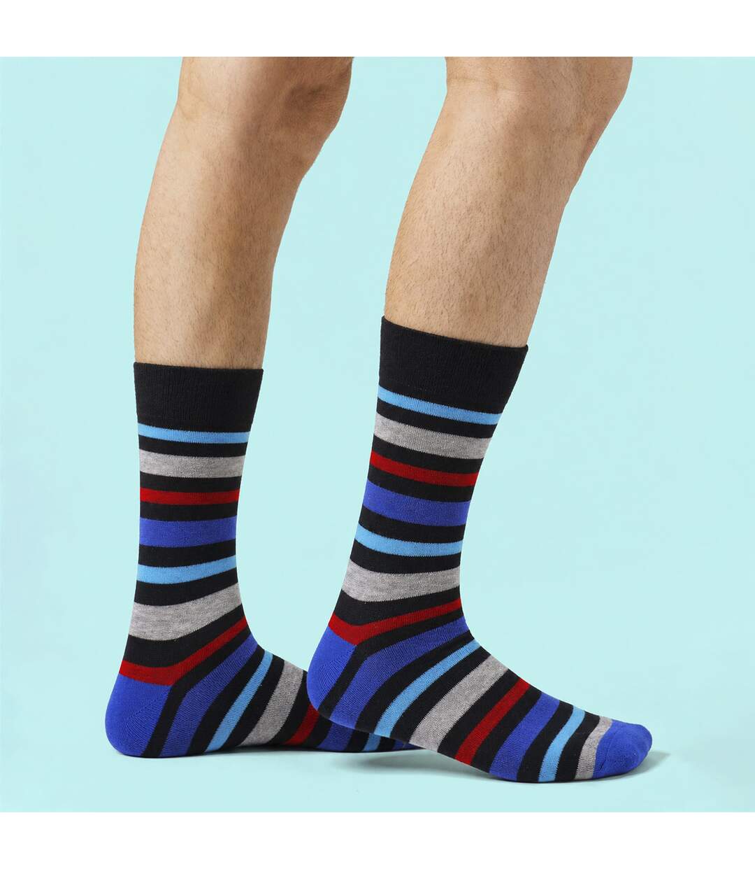Sock Snob- Lot De 6 Chaussettes Homme Bambou Sans Élastique Respirantes-4