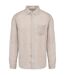 Mens linen long-sleeved shirt linen Spasso-1