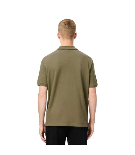 Polo Style Badge L.12.12 Adulte Vert Kaki Lacoste