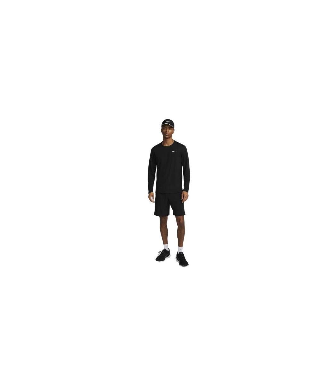 Haut Course À Pied Miler Homme Noir Nike-1