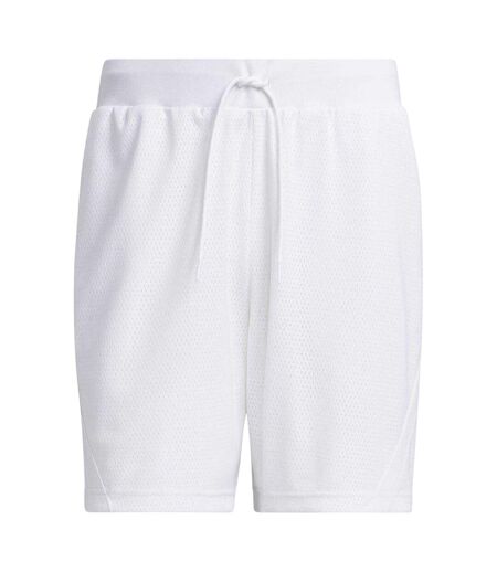 Short De Basket Homme Blanc Adidas