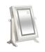 Armoire à Bijoux Design Led 36cm Blanc-1