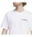 T-shirt Motif/style Graphique Terrex Mountain Homme Blanc Adidas-2