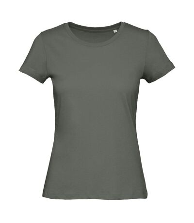 Womens/ladies t-shirt millennial khaki B&C