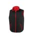 Result Adults Unisex Thermoquilt Vest (Black/Red) - UTPC3757