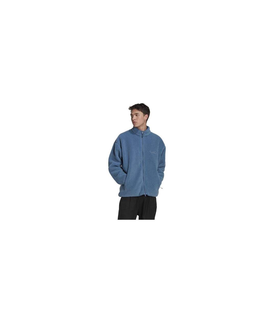 Veste Polaire Homme Bleu Adidas-1