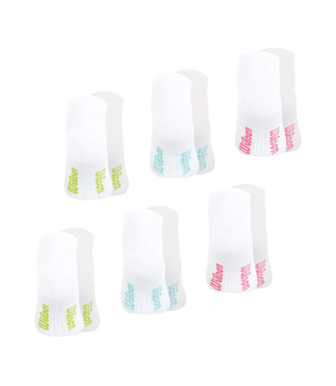 Lot de 6 paires de chaussettes basses femme Essentiel Wilson-3