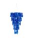 Suspension Déco en Capiz Betsy 100cm Bleu-1