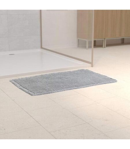 Tapis de Bain Waffle 50x80cm Gris