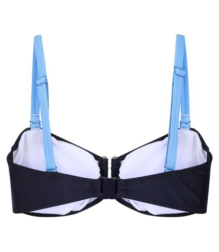 Regatta Womens/Ladies Aceana III Contrast Bikini Top (Navy/Elysium Blue) - UTRG8982