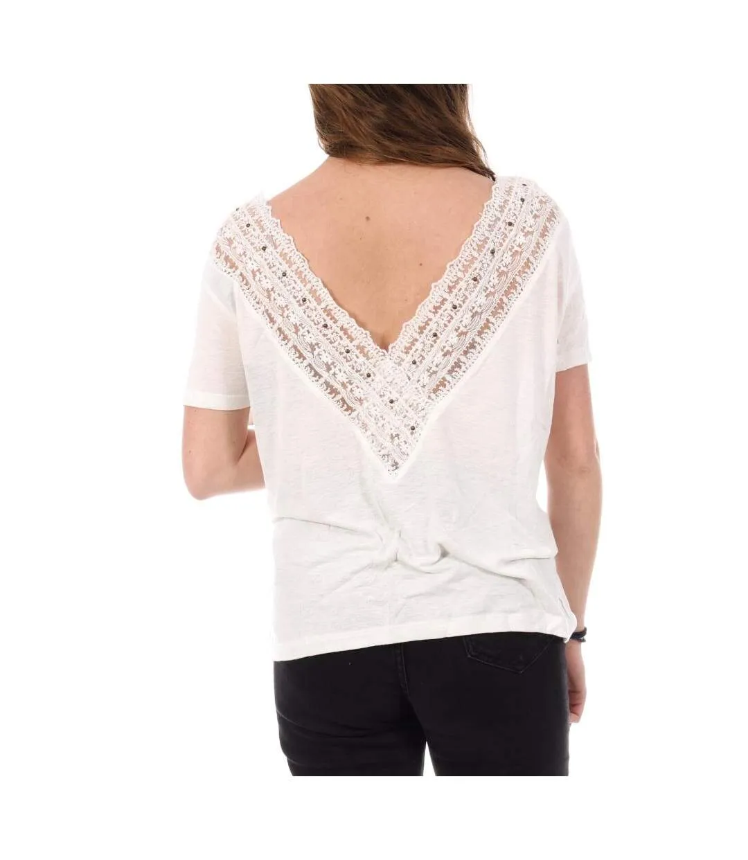 T-Shirt blanc femme kaporal filip-2