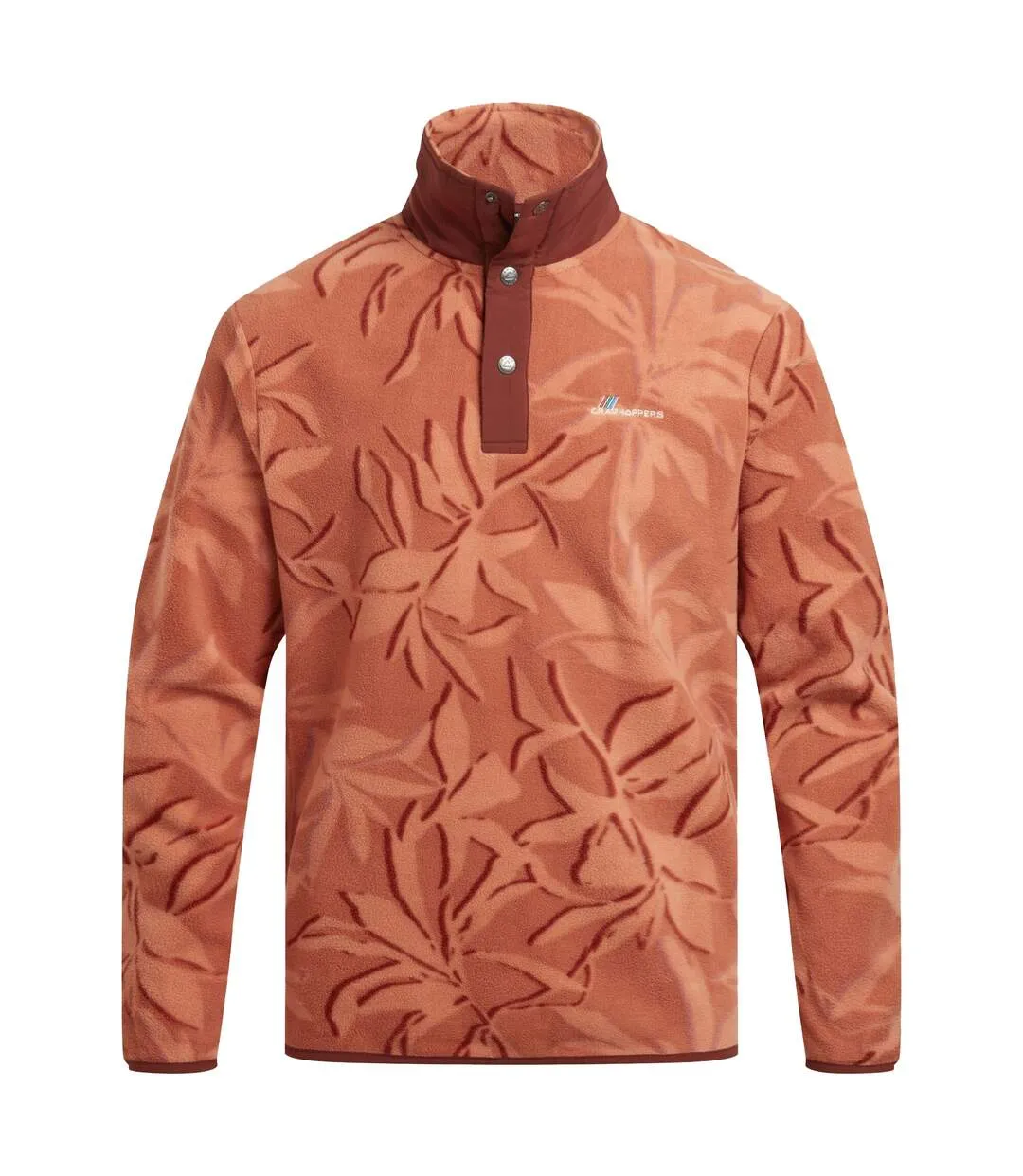 Mens Dewlish Ii Overhead Fleece Jacket Sahara Craghoppers-2