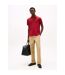 Polo Homme Rouge Tommy Hilfiger-4
