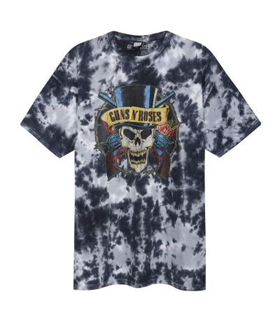 Amplified Unisex Adult Death Skull Guns N Roses T-Shirt (Gray) - UTGD1663