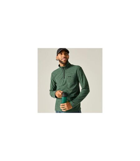 Haut Polaire À Col Montant Zippé Thompson Homme Vert Gris Foncé Regatta