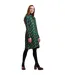Womens/ladies Orla Kiely Leaf Print Dress Shadow Elm Emerald Regatta-2