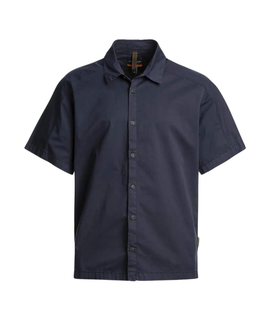 Chemise Manches Courtes Motif/style Uni Tobin Homme Bleu Marine Foncé Parajumpers-2