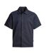 Chemise Manches Courtes Motif/style Uni Tobin Homme Bleu Marine Foncé Parajumpers-2