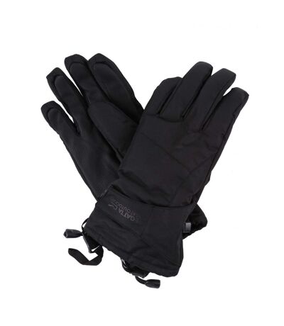 Regatta Unisex Adult Transition III Waterproof Winter Gloves (Black) (L, XL)